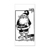 Cute Santa Claus Rubber Stamp Rubberstempel (Afrduk)