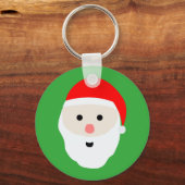 Cute Santa Claus Sleutelhanger (Voorkant)