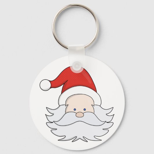 Cute Santa Claus Sleutelhanger (Voorkant)