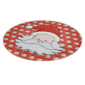 Cute Santa Claus Snijplank (Hoek)