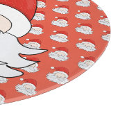 Cute Santa Claus Snijplank (Hoek)