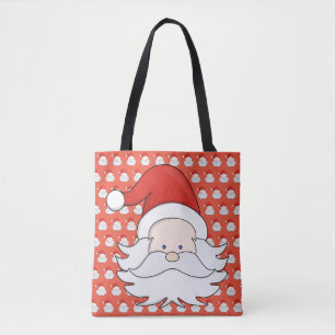 Cute Santa Claus Tote Bag
