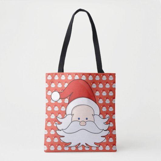Cute Santa Claus Tote Bag (Voorkant)