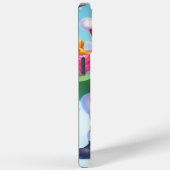 Cute Santa en Snowman Case-Mate iPhone Case (Achterkant / Rechts)