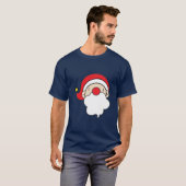Cute Santa Face T-shirt (Voorkant volledig)