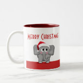 Cute Santa Hat Elephant Red Mok (Links)