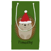 Cute Santa Hedegel Klein Cadeauzakje (Voorkant)