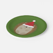 Cute Santa Hedegel Papieren Bordje (Gekanteld)