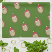 Cute Santa Hedegel Theedoek (Gevouwen)