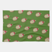 Cute Santa Hedegel Theedoek (Horizontaal)