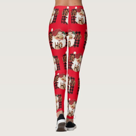 Cute Santa Leggings (Achterkant)