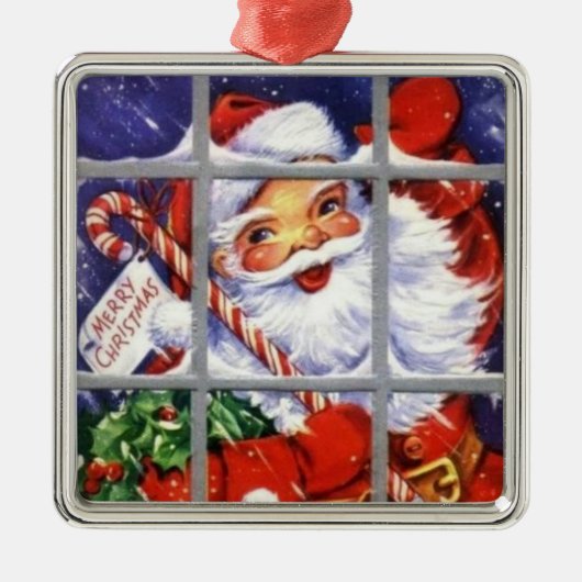 Cute  Santa Ornament (Voorkant)