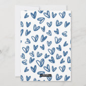 Cute Santa Reindeer Kerstmis Pig Couple Feestdagenkaart (Achterkant)