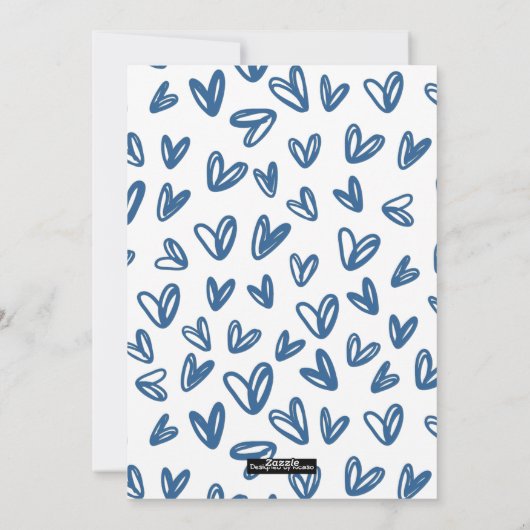 Cute Santa Reindeer Kerstmis Pig Couple Feestdagenkaart (Achterkant)