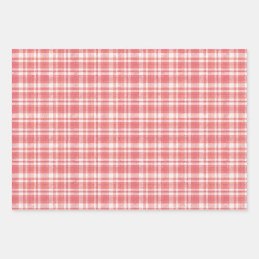 Cute Santa roze Inpakpapier Vel (Voorkant 3)