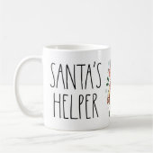 Cute Santa’s Helper Christmas Mug Koffiemok (Links)