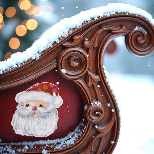 Cute Santa Sticker