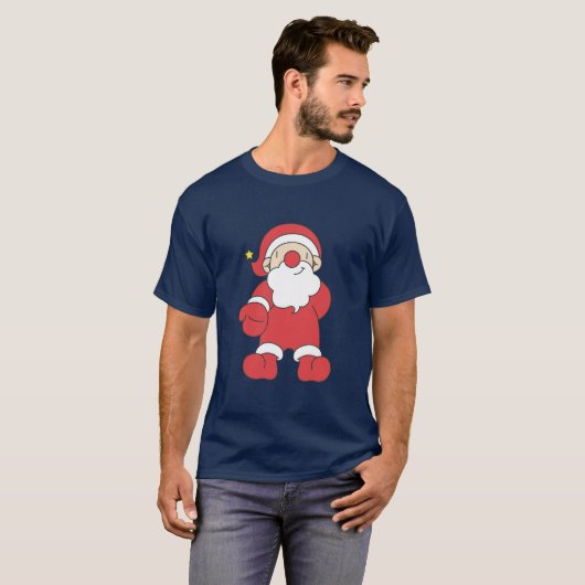 Cute Santa T-shirt (Voorkant volledig)