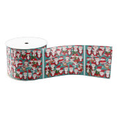 Cute Santas Grosgrain Lint (Spoel)
