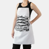 Cute Sardine Vis Quote T-Shirt Schort (Insitu)