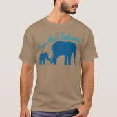 Cute Save the Elephants Beauful Elephant Lover T-shirt (Voorkant)