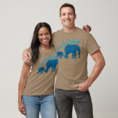 Cute Save the Elephants Beauful Elephant Lover T-shirt (Unisex)