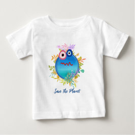 Cute Save the Planet Baby T-Shirt