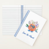Cute Save The Planet Collectie Notitieboek (Binnen)