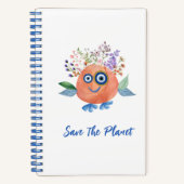 Cute Save The Planet Collectie Notitieboek (Voorkant)