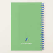 Cute Save The Planet Collection Spiraal Notebook Notitieboek (Achterkant)