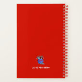 Cute Save The Planet Collection Spiraal Notebook Notitieboek (Achterkant)