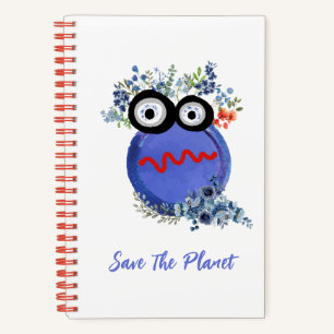 Cute Save The Planet Collection Spiraal Notebook Notitieboek