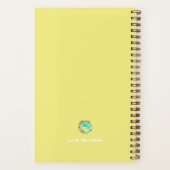 Cute Save The Planet Collection Spiraal Notebook Notitieboek (Achterkant)
