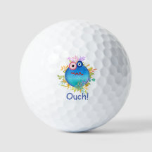 Cute Save the Planet Golf Balls