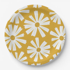 Cute Scandi Daisy Paper Bord