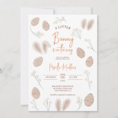 Cute Scandi Paasei baby shower waterverf Kaart (Voorkant)