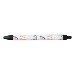 Cute Scandi Rainbow Zwarte Inkt Pen