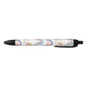 Cute Scandi Rainbow Zwarte Inkt Pen (Bodem)