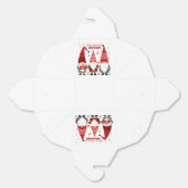Cute Scandinavian Christmas Gnomes Favor Box Bedankdoosjes (Ongevouwen)