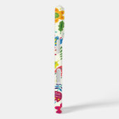 Cute Scandinavian Floral Folksy Persoonlijke naam Case-Mate iPhone Case (Achterkant / Rechts)