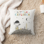 Cute Scandinavian Little Explorer Kinder Kussen (Deken)