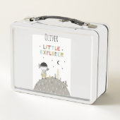 Cute Scandinavian Little Explorer Personalized (Achterkant)