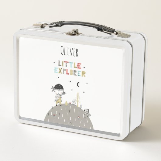 Cute Scandinavian Little Explorer Personalized (Voorkant)