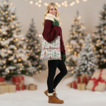 Cute Scandinavische Kerst Gnome Tas