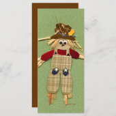 Cute Scarecrow Bladwijzer (Voorkant / Achterkant)