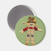 Cute Scarecrow Magnet (Voorkant / Achterkant)