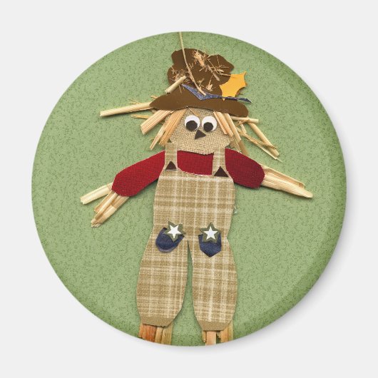 Cute Scarecrow Magnet (Voorkant)