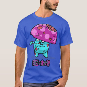 Cute Scary Funny Kawaii Zombie Mushroom Anime Mang T-shirt