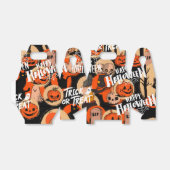 Cute & Scary Halloween Spooky vibes Bedankdoosjes (Uitgevouwen)