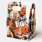 Cute & Scary Halloween Spooky vibes Bedankdoosjes (Geopend)